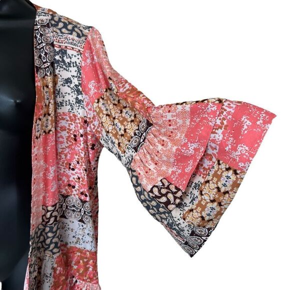 TOLANI Indy Rose Patchwork Kimono - Picture 4 of 10